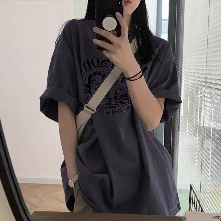 レトロプリントTシャツ
